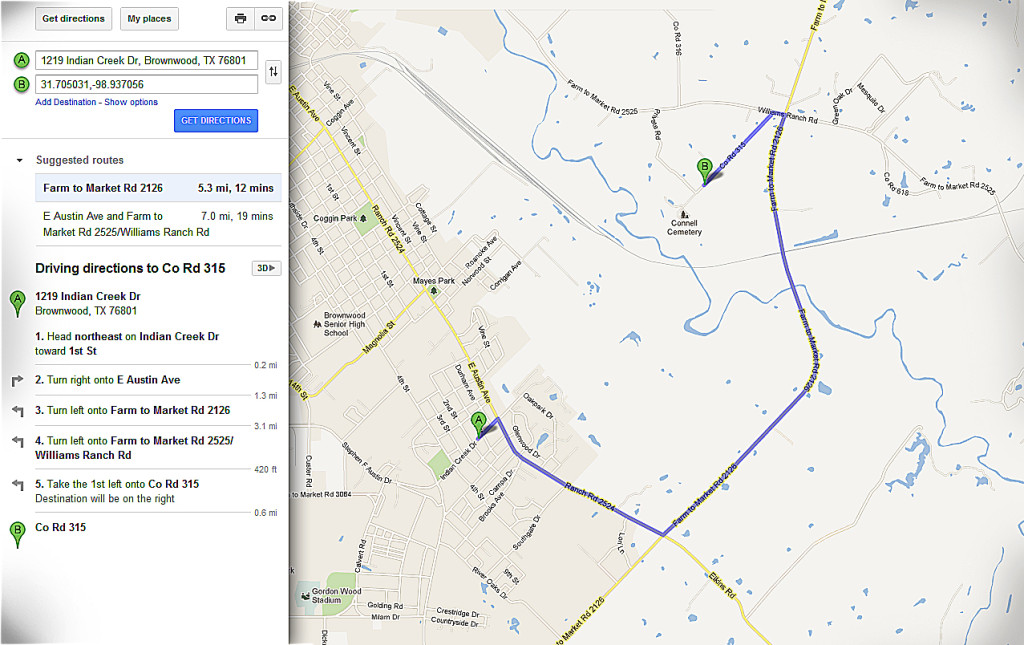 map to men's meat and shoot